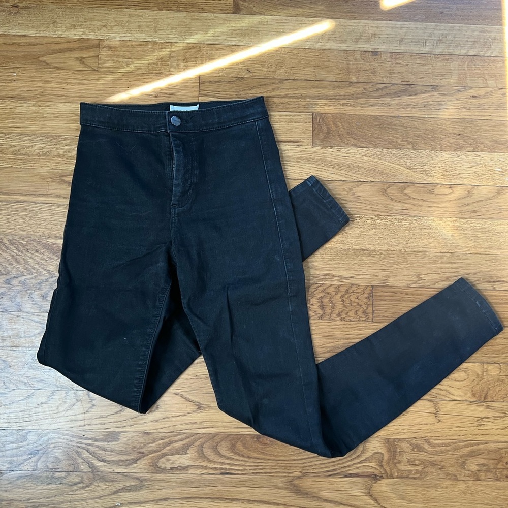 Topshop Black Skinny Jeans